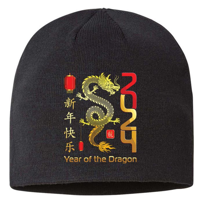 Year Of The Dragon 2024 Lunar New Year Chinese New Year 2024 Sustainable Beanie