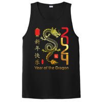 Year Of The Dragon 2024 Lunar New Year Chinese New Year 2024 PosiCharge Competitor Tank