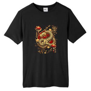 Year Of The Snake 2025 Chinese New Year Tall Fusion ChromaSoft Performance T-Shirt