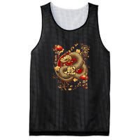 Year Of The Snake 2025 Chinese New Year Mesh Reversible Basketball Jersey Tank