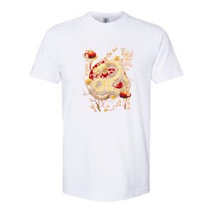 Year Of The Snake 2025 Chinese New Year Softstyle CVC T-Shirt