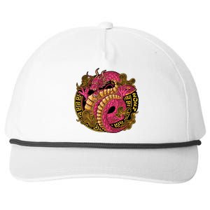 Year Of The Dragon Happy Chinese New Year 2024 Snapback Five-Panel Rope Hat