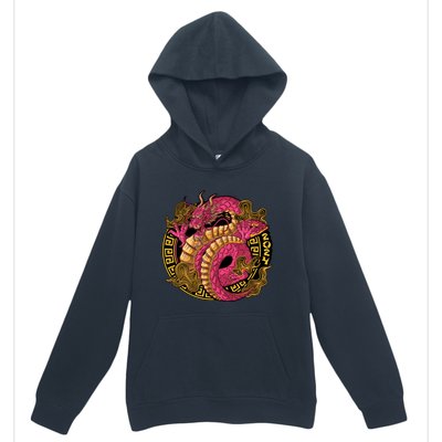 Year Of The Dragon Happy Chinese New Year 2024 Urban Pullover Hoodie