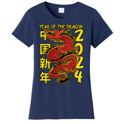 Year Of The Dragon Happy Chinese New Year 2024 Women's T-Shirt