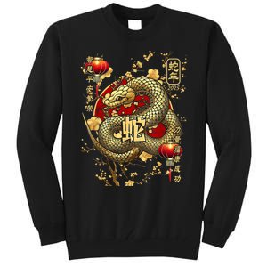 Year Of The Snake 2025 Chinese New Year Tall Sweatshirt