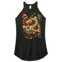 Year Of The Snake 2025 Chinese New Year Women's Perfect Tri Rocker Tank