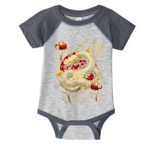 Year Of The Snake 2025 Chinese New Year Infant Baby Jersey Bodysuit