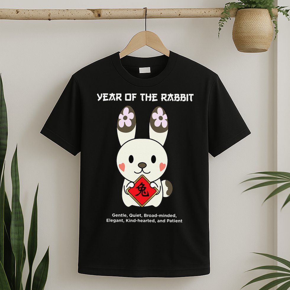 Year of The Rabbit Chinese Zodiac Lunar New Year  T-Shirt