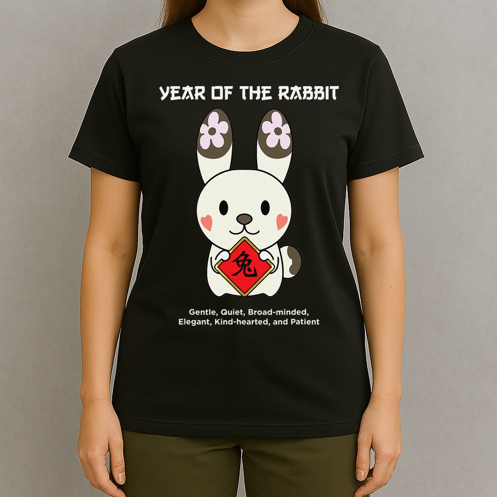 Year of The Rabbit Chinese Zodiac Lunar New Year  T-Shirt