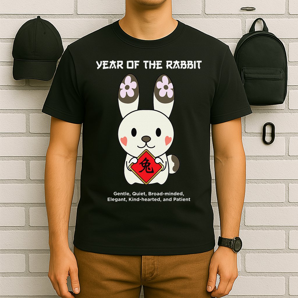 Year of The Rabbit Chinese Zodiac Lunar New Year  T-Shirt