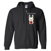 Year of The Rabbit Chinese Zodiac Lunar New Year  Full Zip Hoodie