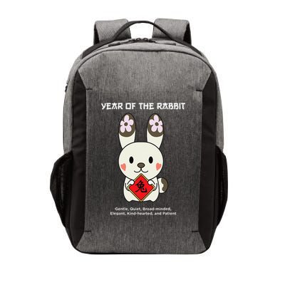 Year of The Rabbit Chinese Zodiac Lunar New Year  Vector Backpack