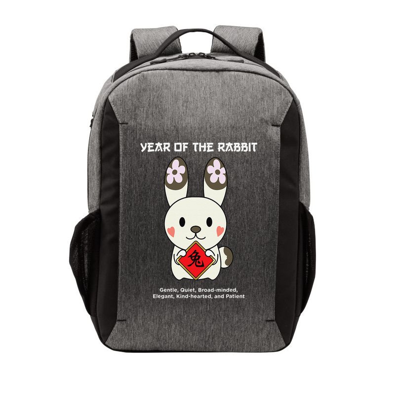 Year of The Rabbit Chinese Zodiac Lunar New Year  Vector Backpack