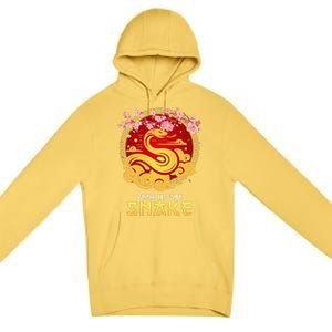 Year Of The Snake Chinese Zodiac Lunar New Year Premium Pullover Hoodie