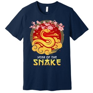 Year Of The Snake Chinese Zodiac Lunar New Year Premium T-Shirt