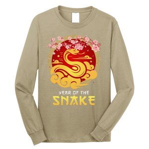 Year Of The Snake Chinese Zodiac Lunar New Year Long Sleeve Shirt