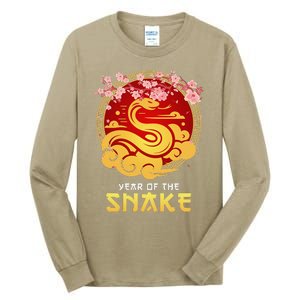 Year Of The Snake Chinese Zodiac Lunar New Year Tall Long Sleeve T-Shirt