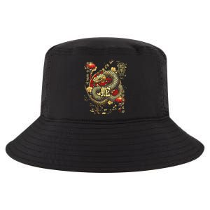 Year Of The Snake 2025 Chinese New Year Cool Comfort Performance Bucket Hat