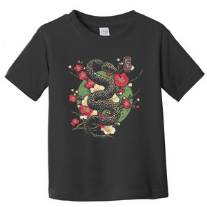 Year Of The Snake 2025 Chinese New Year Toddler T-Shirt