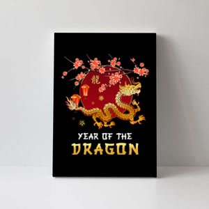 Year Of The Dragon 2024 Lunar New Year Chinese New Year 2024 Canvas