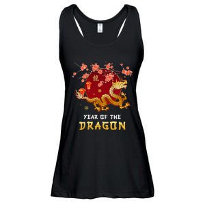 Year Of The Dragon 2024 Lunar New Year Chinese New Year 2024 Ladies Essential Flowy Tank