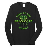 Year Of The Green Snake 2025 Chinese Zodiac Lunar New Year Long Sleeve Shirt