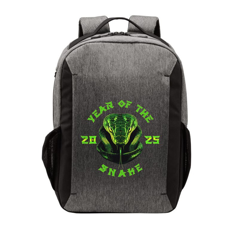 Year Of The Green Snake 2025 Chinese Zodiac Lunar New Year Vector Backpack