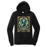 Year Of The Snake 2025 Chinese New Year Women's Pullover Hoodie