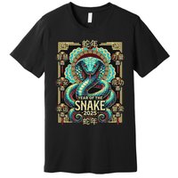 Year Of The Snake 2025 Chinese New Year Premium T-Shirt