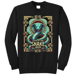 Year Of The Snake 2025 Chinese New Year Tall Sweatshirt