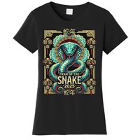 Year Of The Snake 2025 Chinese New Year Women's T-Shirt