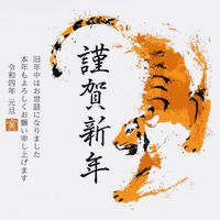 Year Of The Tiger, Happy Chinese New Year Traditional Watercolor Kids T-Shirt