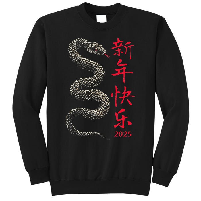 Year Of The Snake 2025 Chinese New Year Tall Sweatshirt