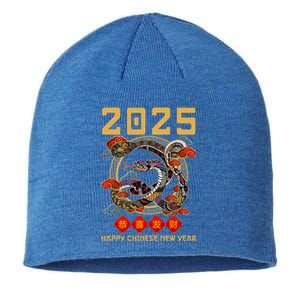 Year Of The Snake 2025 Zodiac Sustainable Beanie