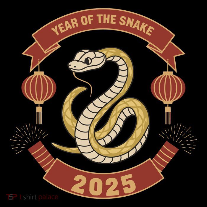 Year Of The Snake 2025 Chinese Zodiac Chinese New Year Apron