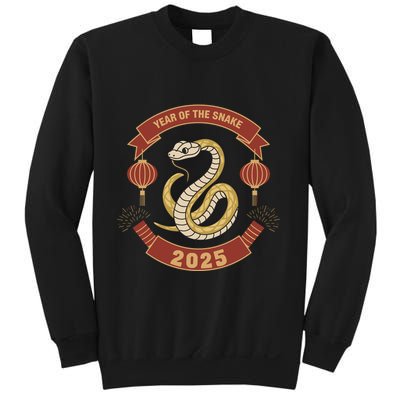 Year Of The Snake 2025 Chinese Zodiac Chinese New Year Sweatshirt