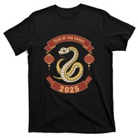 Year Of The Snake 2025 Chinese Zodiac Chinese New Year T-Shirt