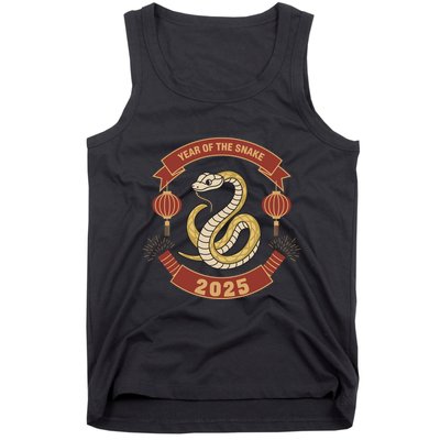 Year Of The Snake 2025 Chinese Zodiac Chinese New Year Tank Top