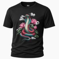 Year Of The Snake 2025 Cool Snake Graphic Art Performance Shirt