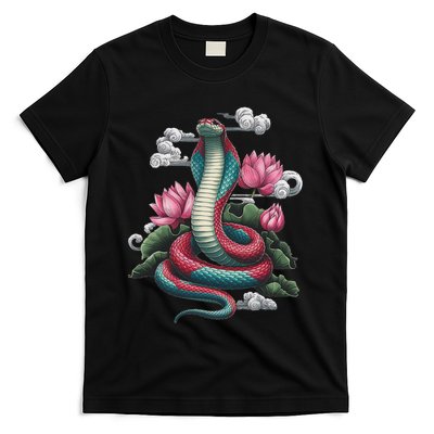 Year Of The Snake 2025 Cool Snake Graphic Art T-Shirt