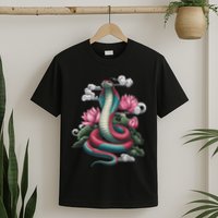 Year Of The Snake 2025 Cool Snake Graphic Art T-Shirt