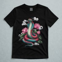 Year Of The Snake 2025 Cool Snake Graphic Art T-Shirt