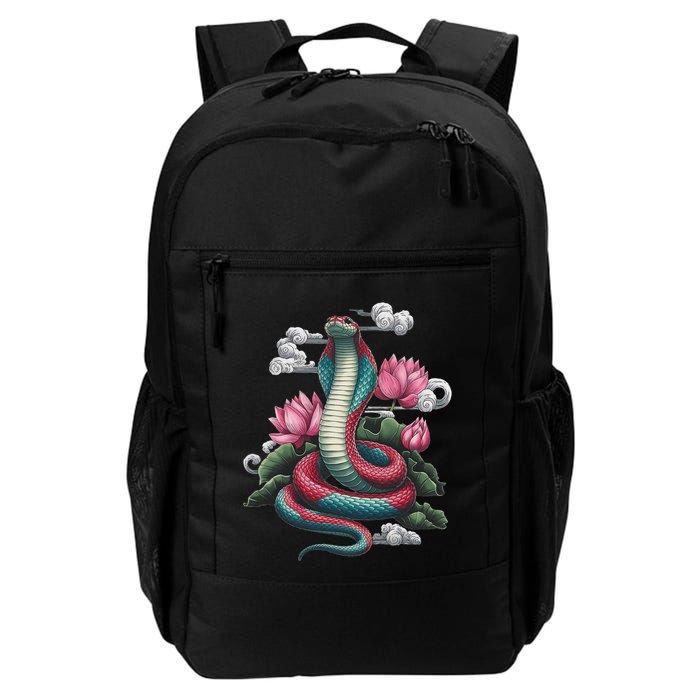 Year Of The Snake 2025 Cool Snake Graphic Art Backpack