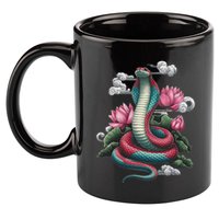 Year Of The Snake 2025 Cool Snake Graphic Art 11oz C Handle Ceramic Mug