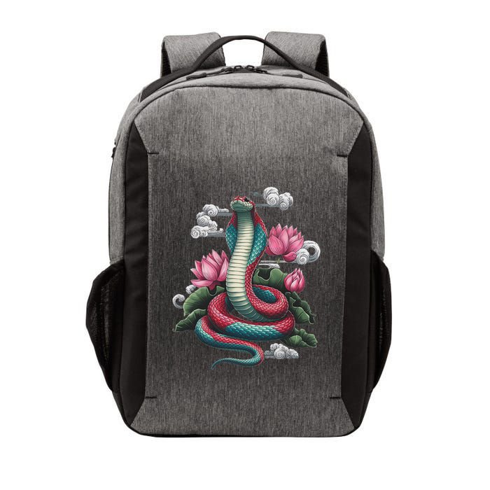 Year Of The Snake 2025 Cool Snake Graphic Art Vector Backpack