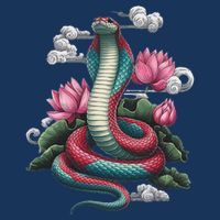 Year Of The Snake 2025 Cool Snake Graphic Art Infant Baby Jersey Bodysuit