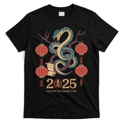 Year Of The Snake 2025 Chinese Zodiac Chinese New Year T-Shirt