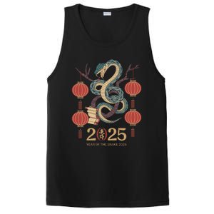 Year Of The Snake 2025 Chinese Zodiac Chinese New Year PosiCharge Competitor Tank