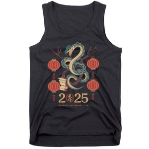 Year Of The Snake 2025 Chinese Zodiac Chinese New Year Tank Top