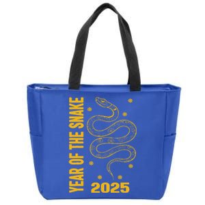 Year Of The Snake 2025 Zip Tote Bag